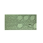 tapis cuisine silicone grains antidérapant drainant imperméable noir marron vert gris moderne