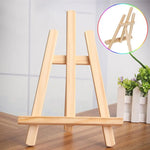 chevalet peinture bois minimaliste support tableau exposition stand étagère dessin simple présentoir