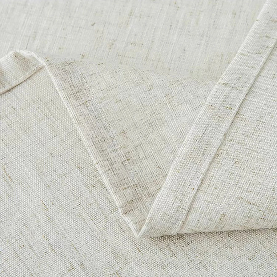 nappe table lin coton imperméable huile rustique crème minimaliste occasion fête mariage