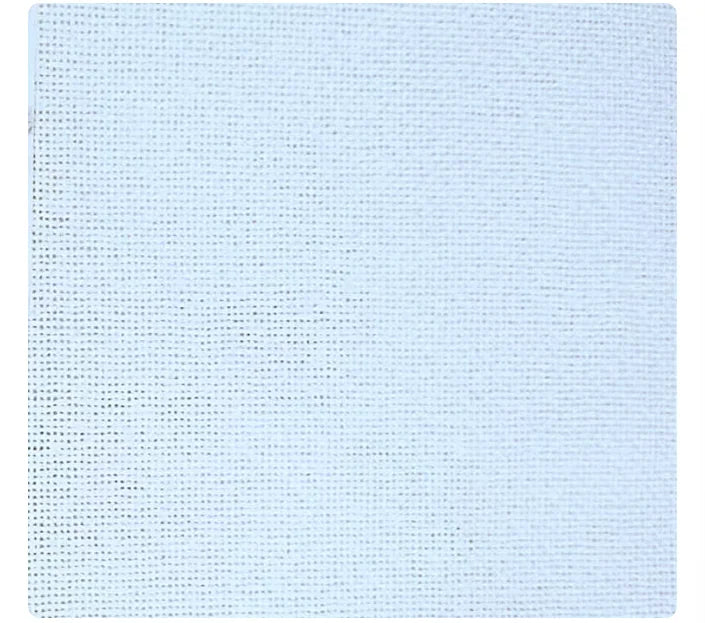 toile broderie coton 16ct 18ct broderie blanc maille régulière classique pliée packaging sac papier