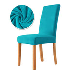 housse chaise velours moderne vert foncé gris clair adhésif élasthanne polyester