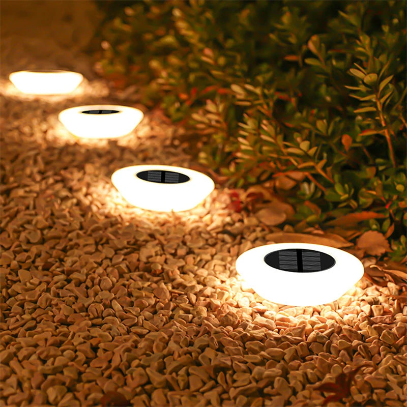 lumière solaire led blanche moderne autoadhésive extérieure jardin allée terrasse camping