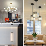 base disque décorative moderne suspension luminaire métal noir or cuivre blanc