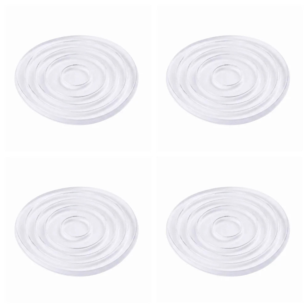 anti dérapants pads adhésifs transparents ronds modernes 3cm 4cm 5cm 6cm 8cm sets