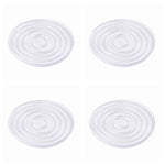 anti dérapants pads adhésifs transparents ronds modernes 3cm 4cm 5cm 6cm 8cm sets