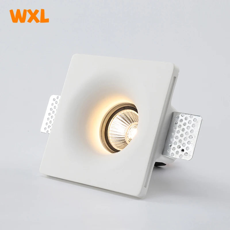 Spot lumineux led encastrable antireflet blanc moderne gu10 cold white natural light warm white