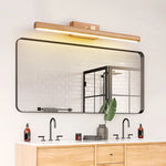 applique murale moderne bois led miroir décoration chambre salon entrée cuisine