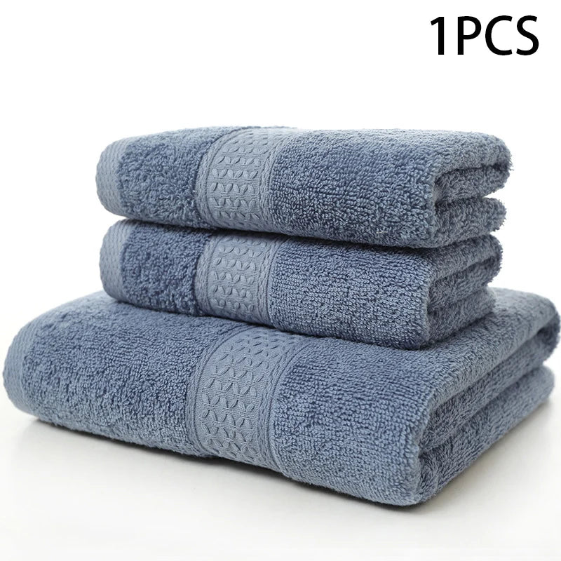 serviette bain coton pur douce absorbante grande taille adulte visage corps classique