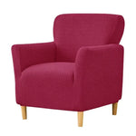 housse fauteuil moderne herringbone gris vert marron polyestère jacquard machine 80cm 90cm restaurant