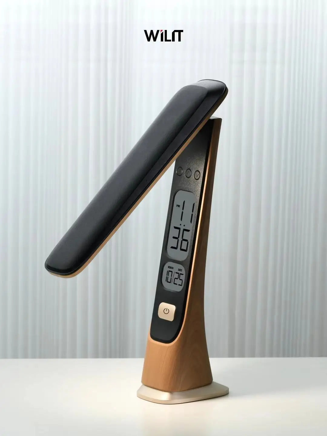 lampe rechargeable or noir moderne clip smartphone adaptateur powerbank
