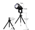 lampe led smart alexa google noir moderne trepied application usb