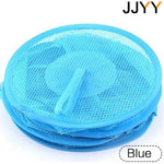 sac rangement pliable jaune violet rose vert bleu maille moderne oiseau peluche livre panda