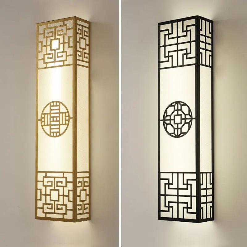 Applique murale zen style chinois noire