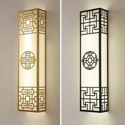 Applique murale zen style chinois noire