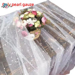 voile table blanc semi transparent blanches classique mariage fête table restaurant