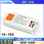 alimentation led 12v 12w 18w 24w 36w 60w 120w 1a 2a 3a 5a 10a