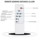 lampe solaire extérieure moderne noire blanche ip65 led 30w télécommande adhésif fixe