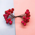décoration noël guirlande artificielle boules rondes rouge bleu blanc marron naturel intérieur 40 pièces