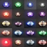 mini lampe led sans fil multicolore modes moderne compact plaque centrale câble micro usb