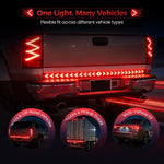 ruban led flèches noires blanches signalisation freinage arrière moderne connecteur électrique