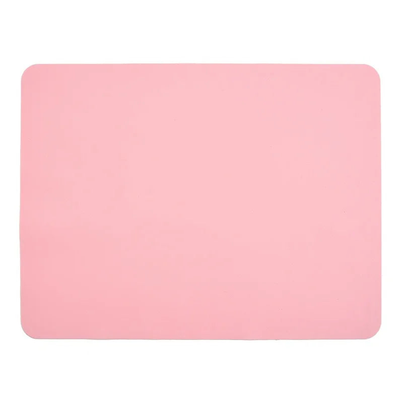 tapis table silicone antidérapant jaune bleu gris moderne 40x30cm quotidien lavable durable