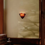 appliques murales led colorées verre transparent moderne éclairage quotidien blanc vert rose rouge