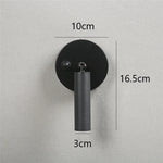 lumière led moderne appliques murales or noir fixées mur éclairage intérieur minimaliste chambre salon