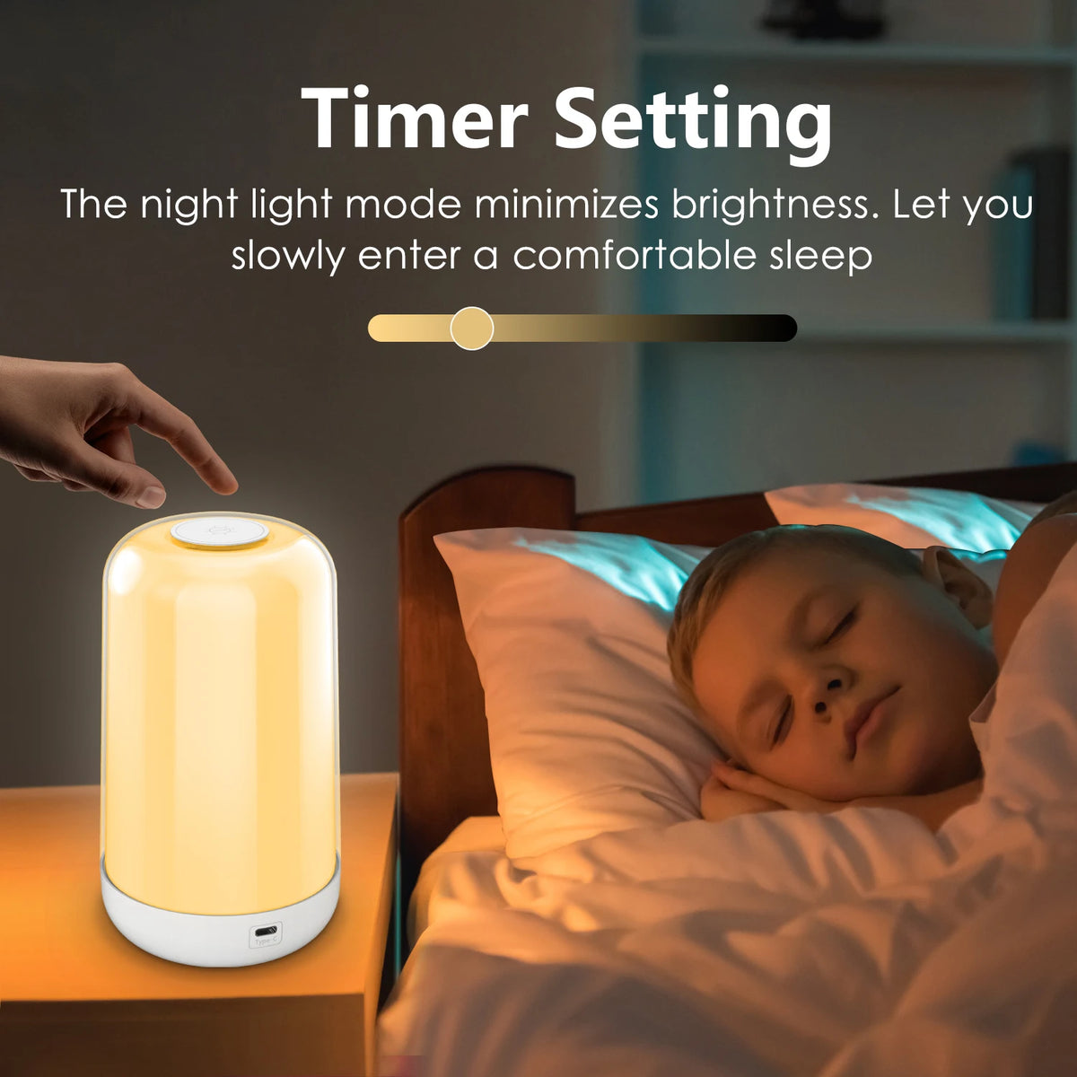 lampe table led tactile rgb cct moderne blanc gris rechargeable 3600mah