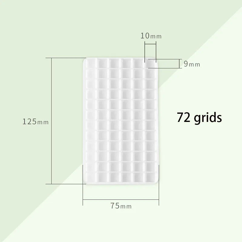 boîtes plastique bijoux blancs modernes 12 18 24 28 36 40 42 45 48