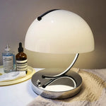 lampe table moderne jaune blanc rouge verre métal interrupteur câble alimentation easy use