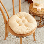 coussin rond doux velouté moderne antidérapant gris rose bleu marron