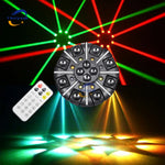 projecteur laser noir effet led rgbw télécommande dmx512 karaoké discothèque