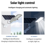 lampes solaires modernes panneaux solaires noirs led blanches autonomes contrôles distants