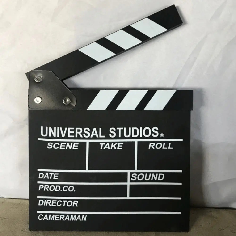 clapboard photojournaliste universaux scènes dates directeur classique moderne vert rouge bleu