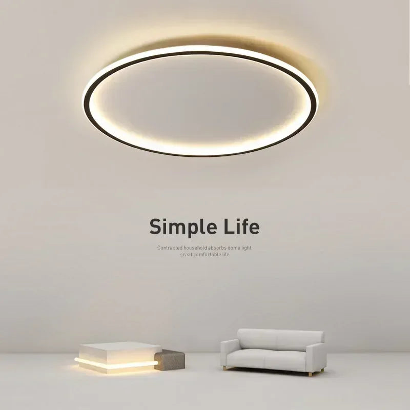 plafonnier led moderne blanc 20cm 30cm éclairage quotidien lumineux rond opaque autonomes