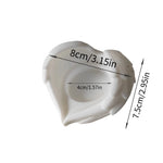 bougeoir forme coeur ailes ange decoration blanche spirituelle zen maison chambre