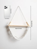 hamac suspendu moderne blanc beige bois opaque fixé mur