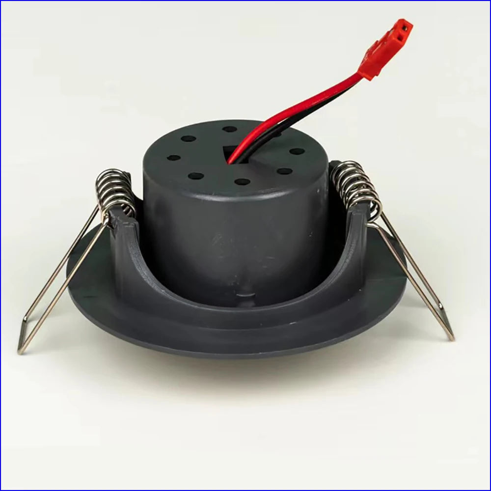 spots led gris modernes 4w 5w diodes clips métalliques éclairage intérieur 3w 4000k 6000k