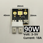 projecteur led 90w 60deg 120deg noir doré moderne dmx scène dj