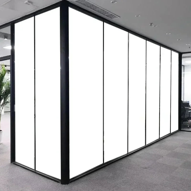 Panneaux séparation blanc opaques modernes protection privée uv diy autoadhésifs