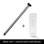motrice store roulant électrique interrupteur télécommande hub rf moderne gris métallisé lisse opaqué