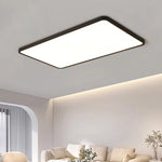 plafonnier led carré blanc ultra fin moderne luminaire salon chambre salle manger