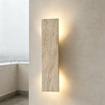 lampe murale extérieure led ip65 marbre naturel beige moderne adhésif hydrofuge vde ccc cqc