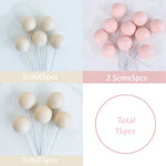 décoration gâteau anniversaire ours bleu rose voiture dessin animé nuages coeurs enfant festive résine
