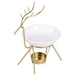diffuseur huiles essentielles moderne céramique bougie parfumée tringle métal doré minimaliste salon décoration chambre