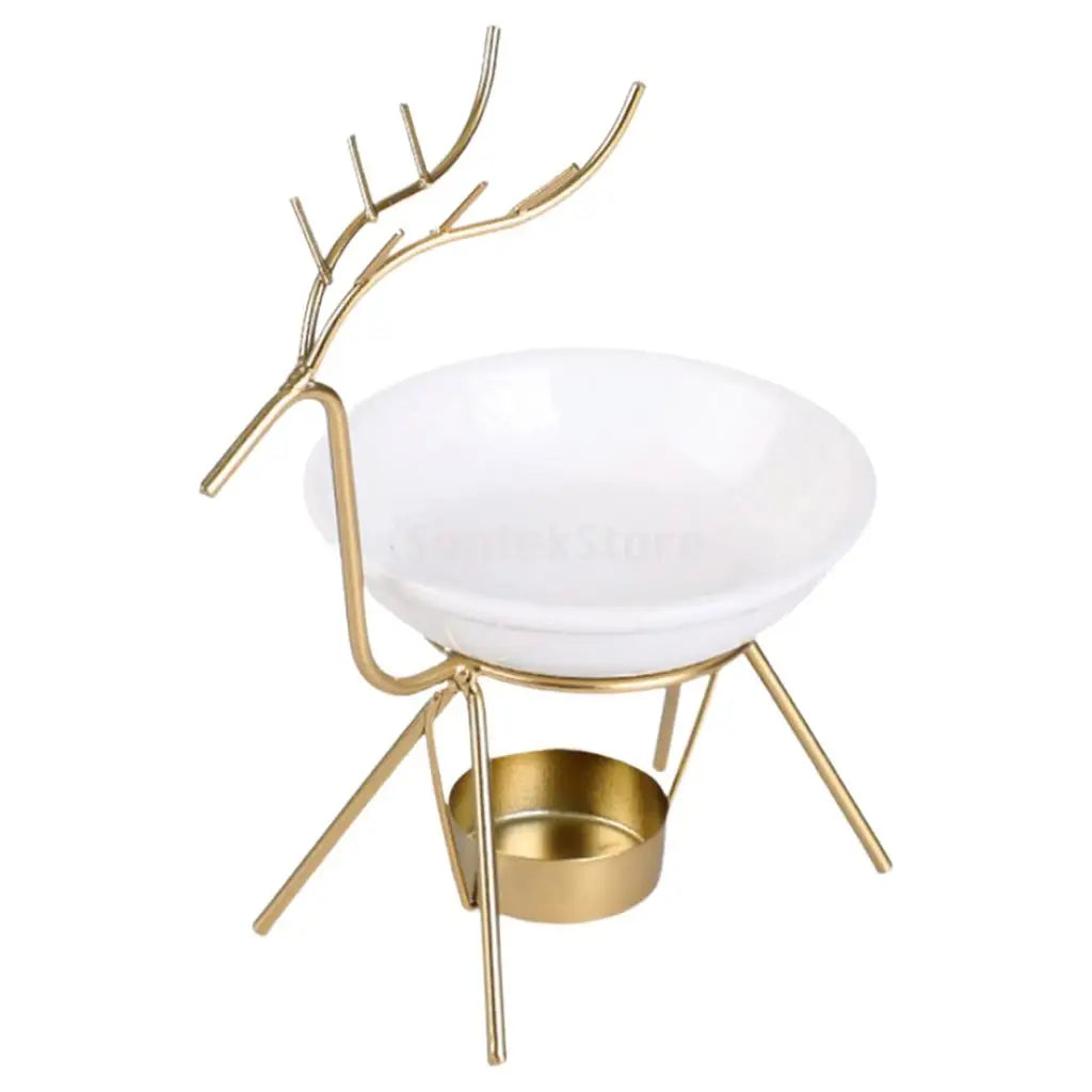 diffuseur huiles essentielles moderne céramique bougie parfumée tringle métal doré minimaliste salon décoration chambre