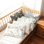 coussins bébés dessin animé étoiles animaux motifs modernes coton polyester quatre saisons unisexe