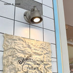 applique murale led moderne or nickel fixée mur éclairage quotidien flux luminescent variable cuisine