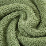 serviettes bain bambou motif lettre vert beige moderne rapide absorption pâques grandes petites
