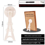 supports mural clips photo noir blanc modernes cadre photo domicile